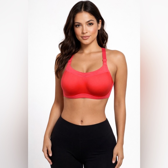 Victoria's Secret Other - Victoria’s Secret On Point Sports Bra Coral 38D High Support Workout TrainingPro